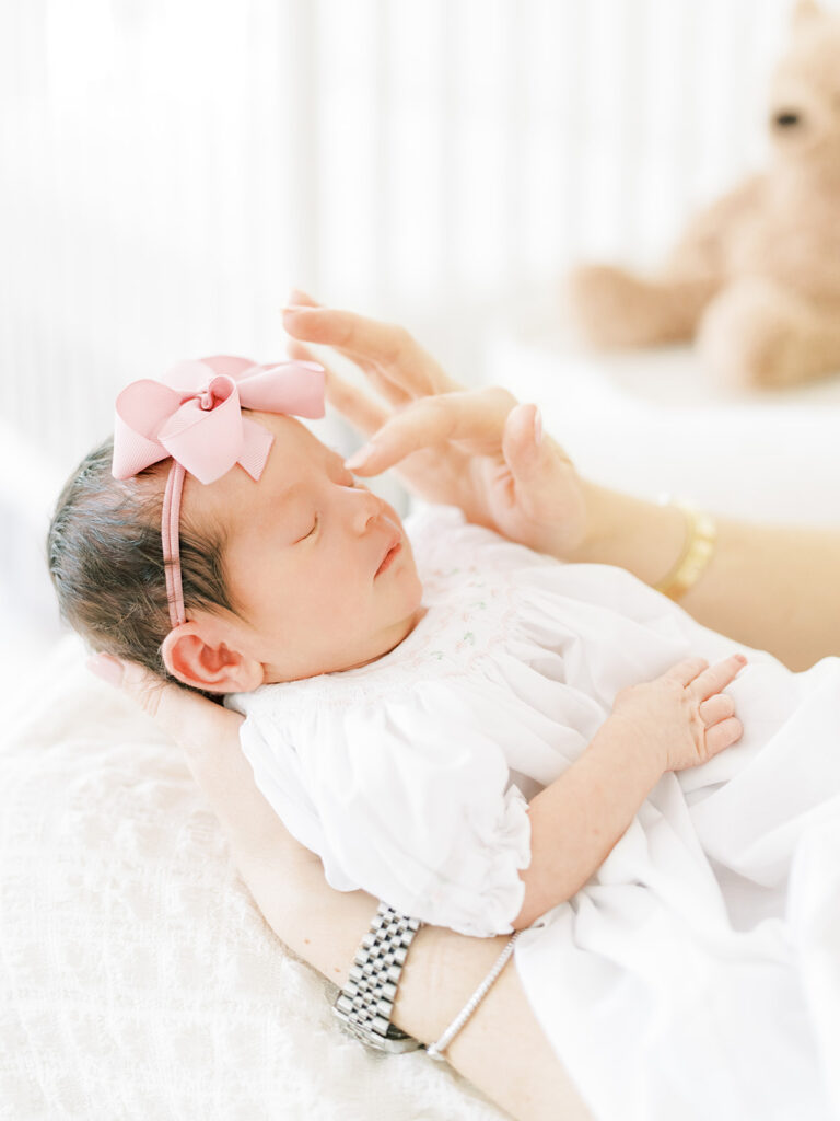 mom with baby